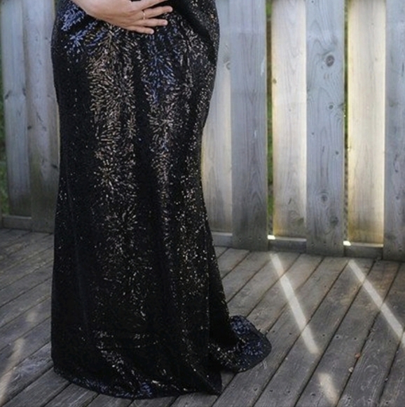 Maternity evening gown - Picture 2 of 5